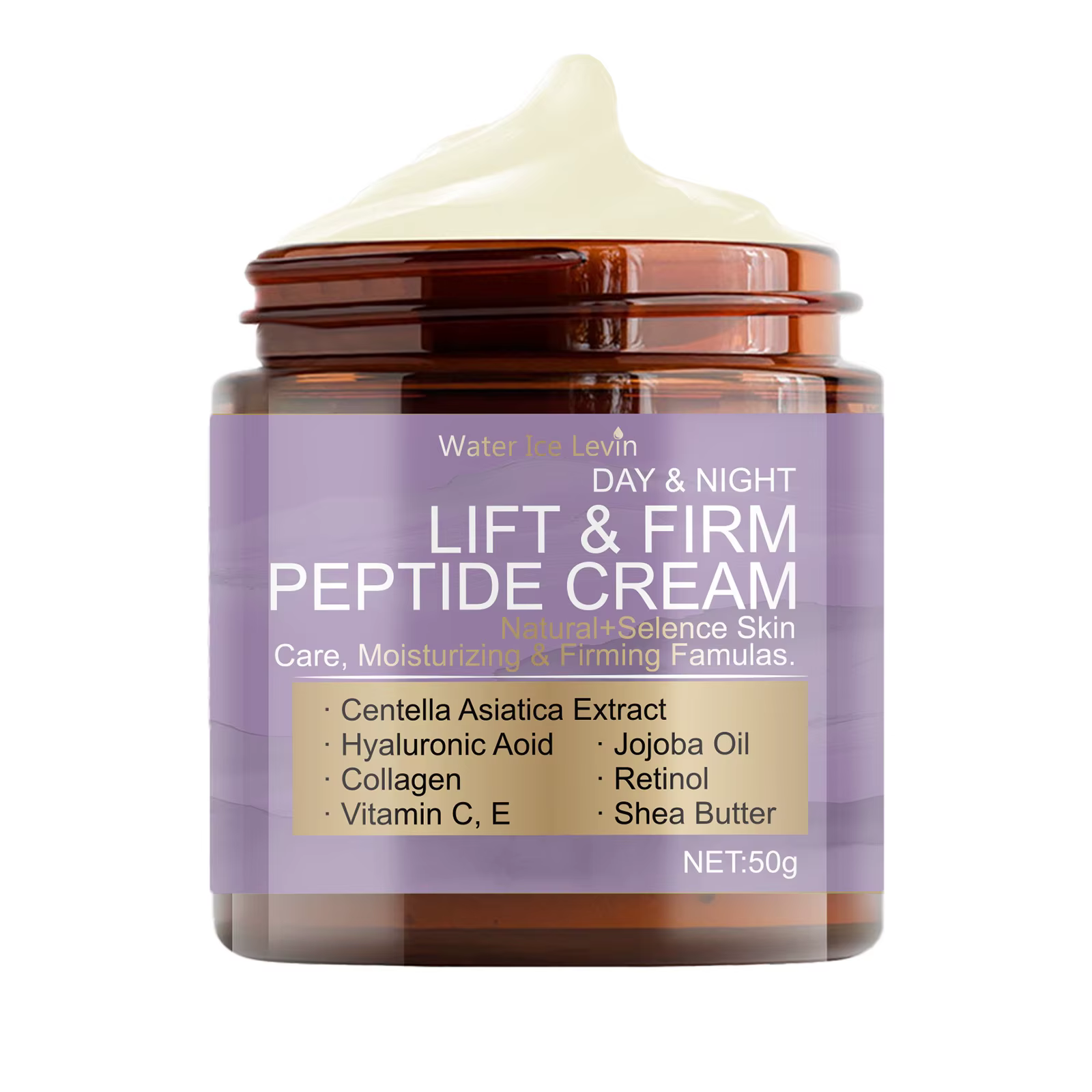 Lifting instantané du visage et crème pour la peau ferme Lifting du visage durable réduit les ridule