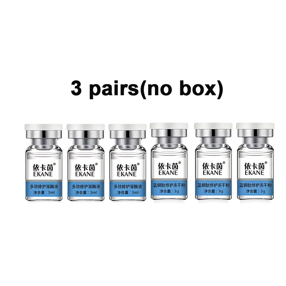 Kit de soin de la peau au peptide de cuivre bleu CHK-CU en poudre lyophilisée, réparation de la barr