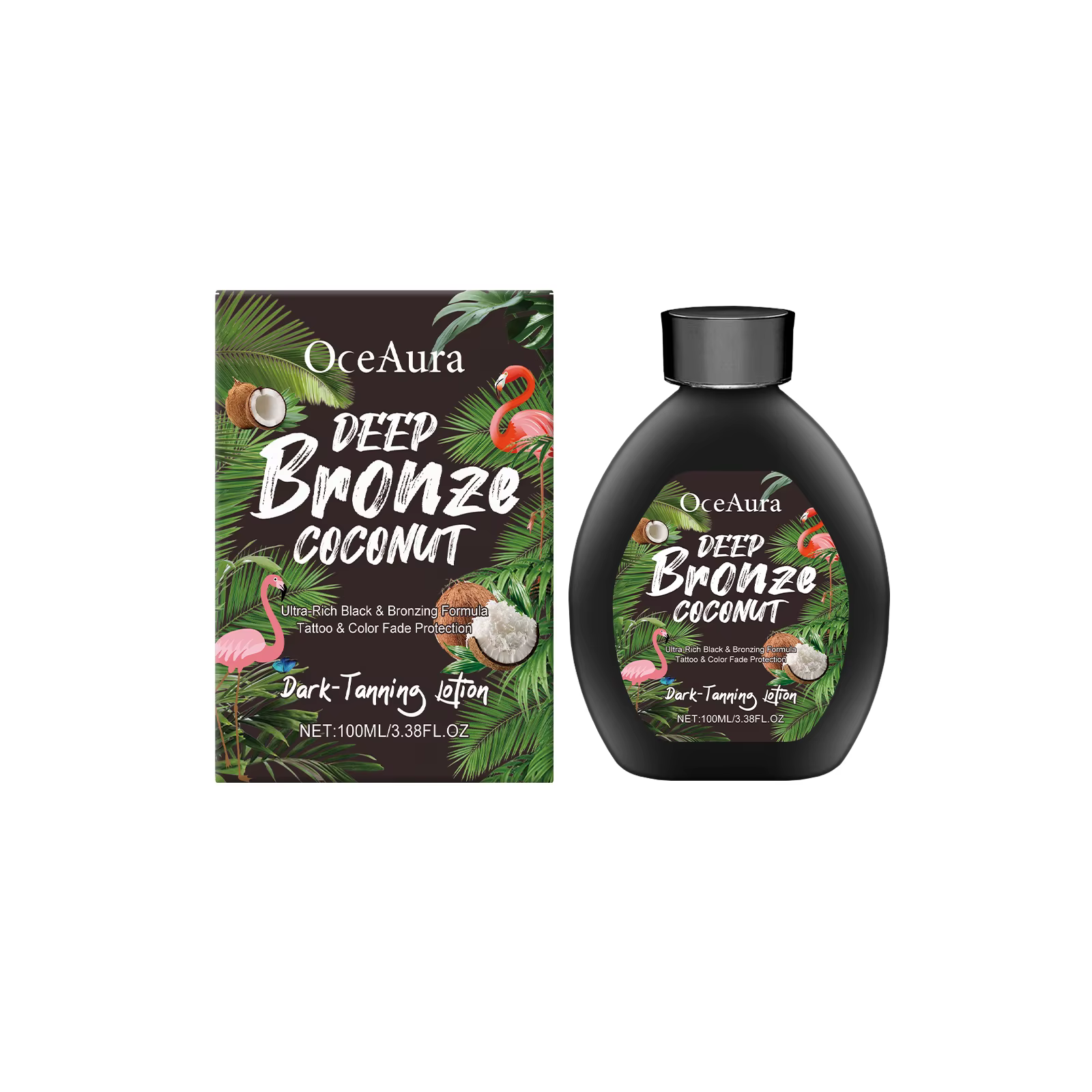 Lotion auto-bronzante 100 ml hydratante en profondeur, non grasse, améliore le teint sain, crème bro