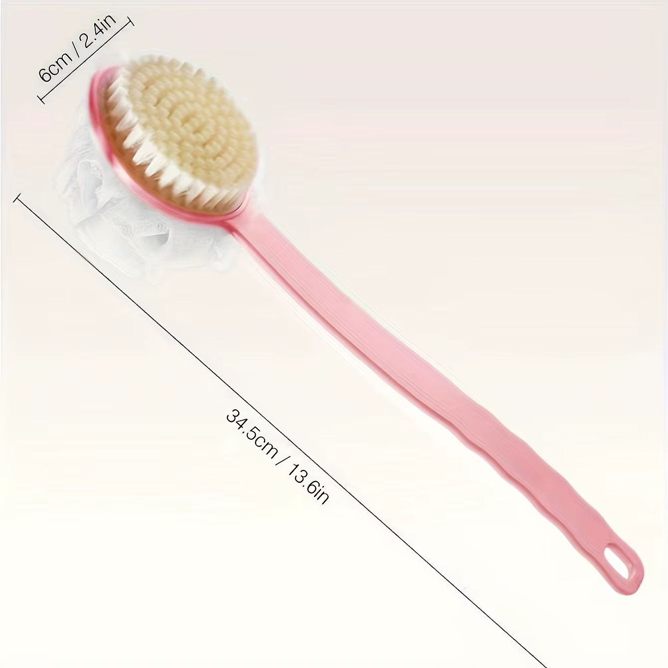 Épurateur de corps doux, douche exfoliante, brosse de bain à Long manche, masseur de peau, brosse de