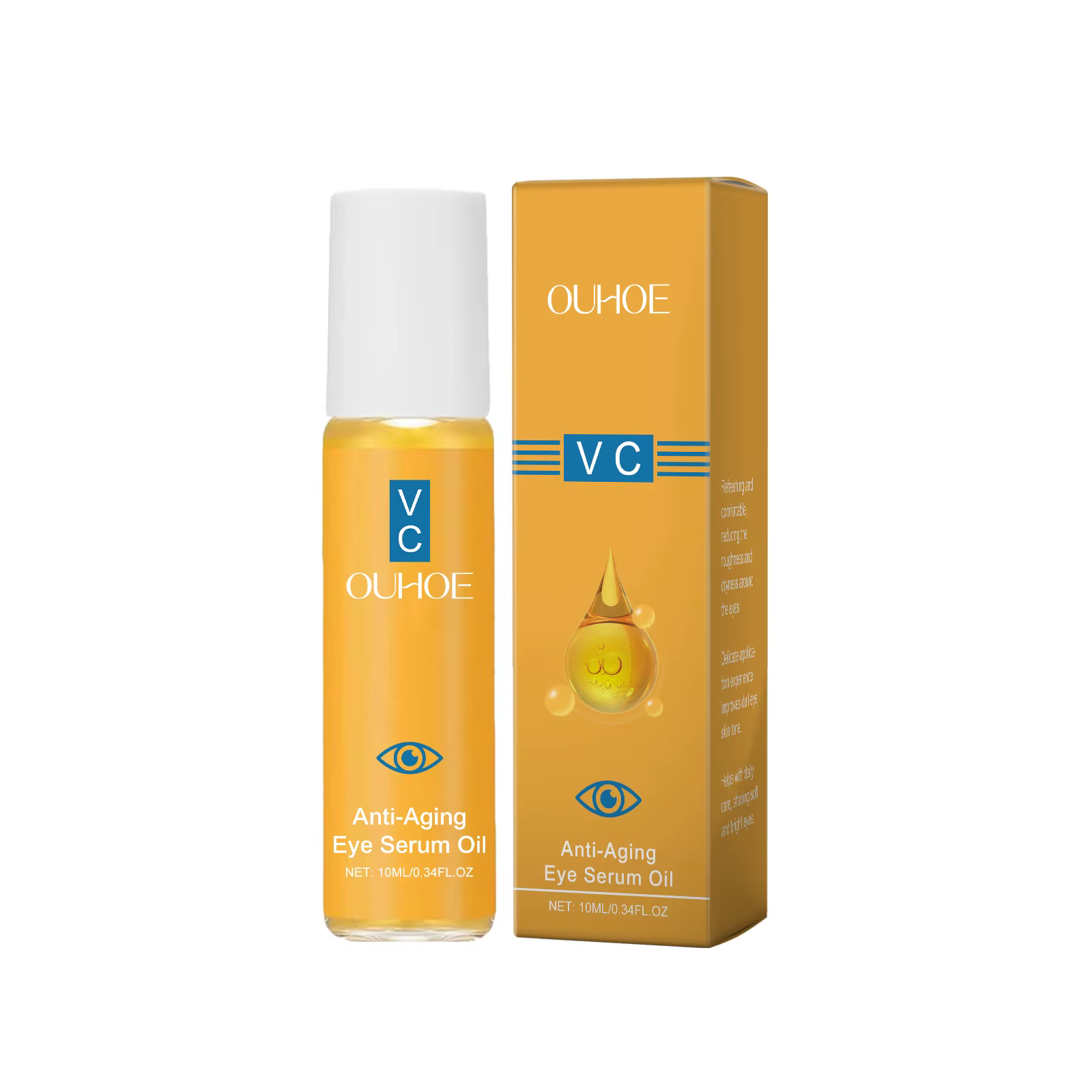 Huile essentielle Anti-vieillissement pour les yeux, raffermissant, éclaircissant, réduit les rides,