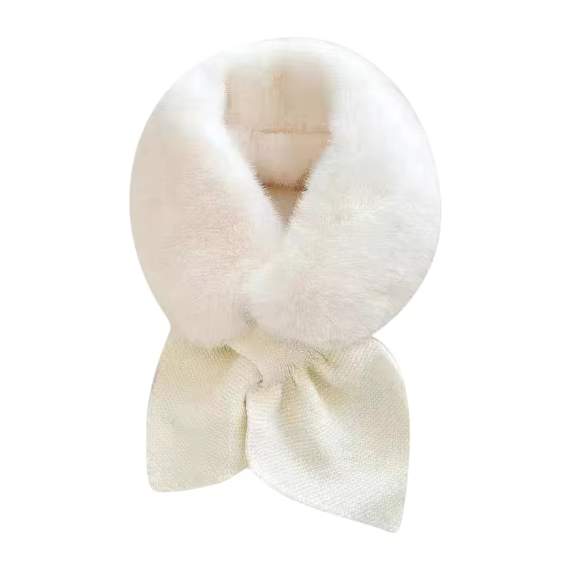 Châle à bretelles croisées, écharpe de cou douce pour filles et dames, écharpe tricotée assortie ave