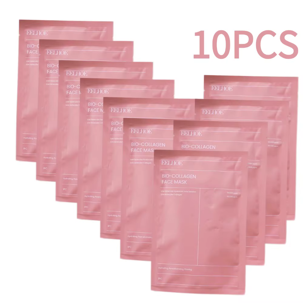 Masque Bio collagène véritable profond, hydratant en profondeur, masque facial de nuit, rafraîchissa