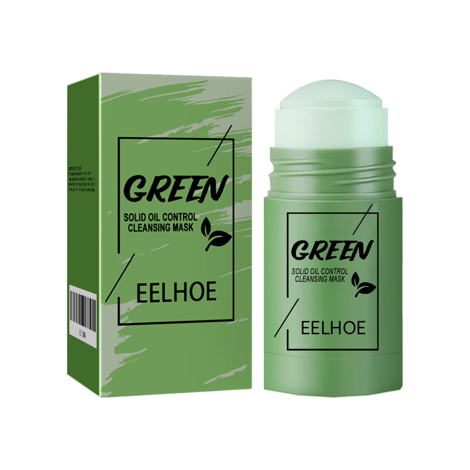 Thé vert nettoyant solide masque facial nettoyage des Pores supprimer l'acné points noirs contrôle d