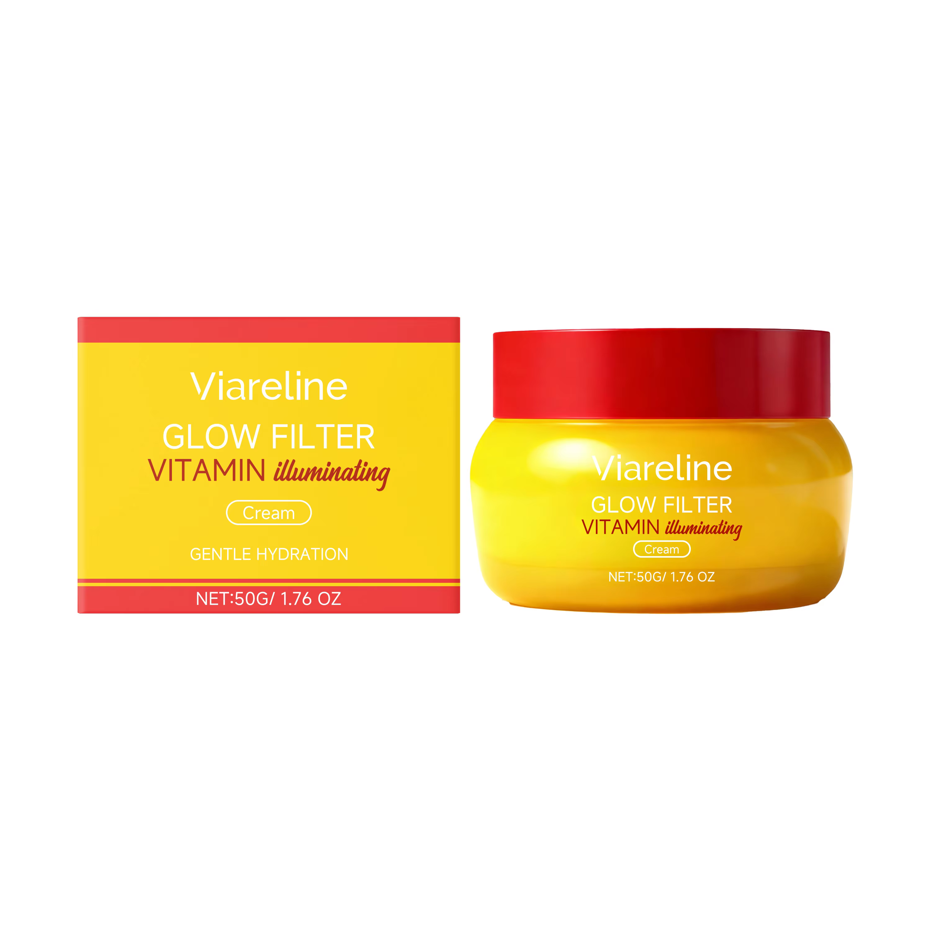Crème Éclaircissante Vitamine Hydratante Raffermissante Éclatante Lissante Réparatrice Stabilisatric