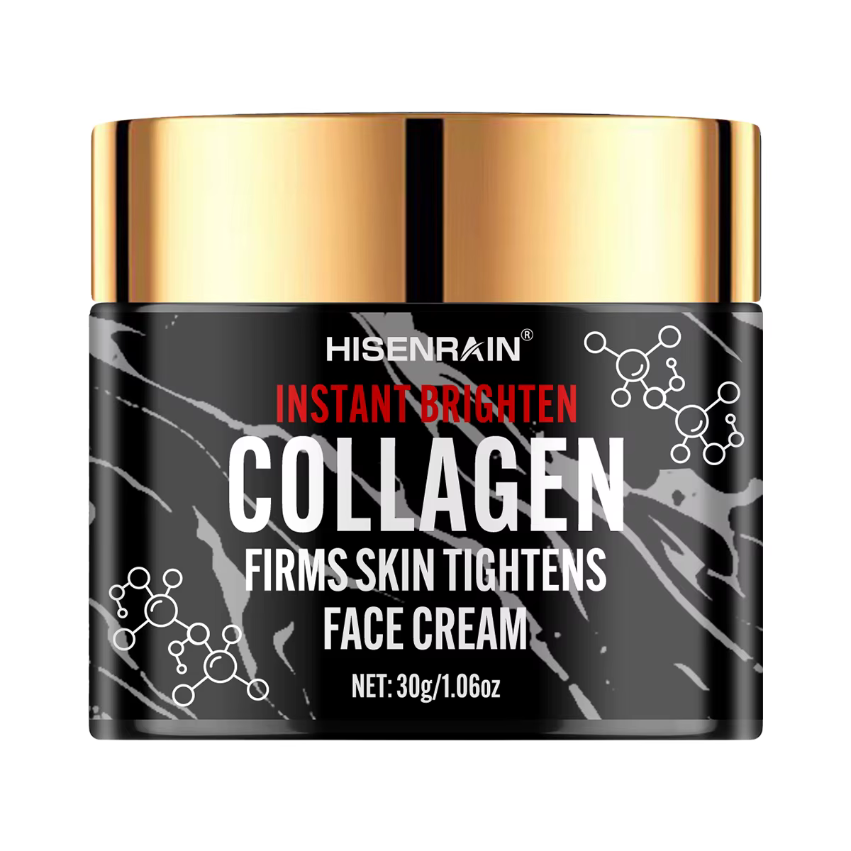 HISENRAIN Crème Visage au Collagène et au Rétinol pour Hommes – Humidité Intense, Hydratation Anti-Â