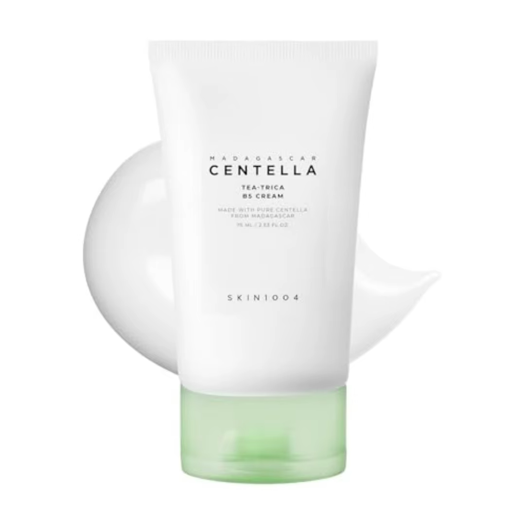 Crème hydratante pour le visage SKIN1004 Tea-Trica BS à la Centella Asiatica, apaisante pour l'acné,