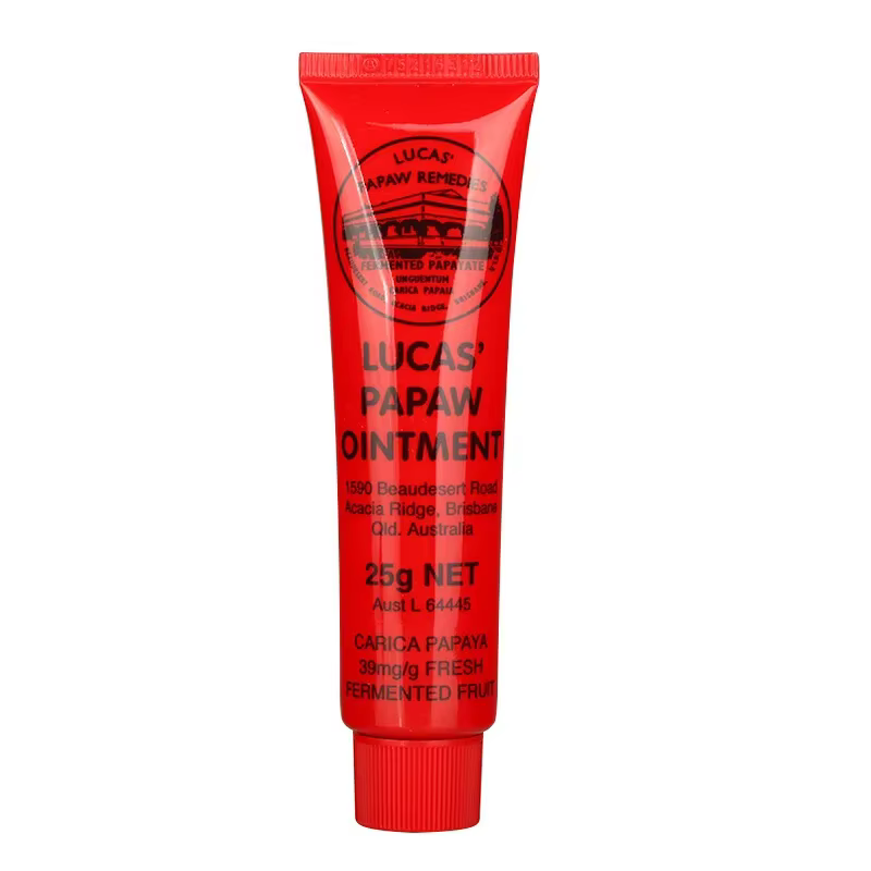 Soins du visage Lucas Papaw pommade baume rouge à lèvres hydratant Anti séchage multifonctionnel hyd