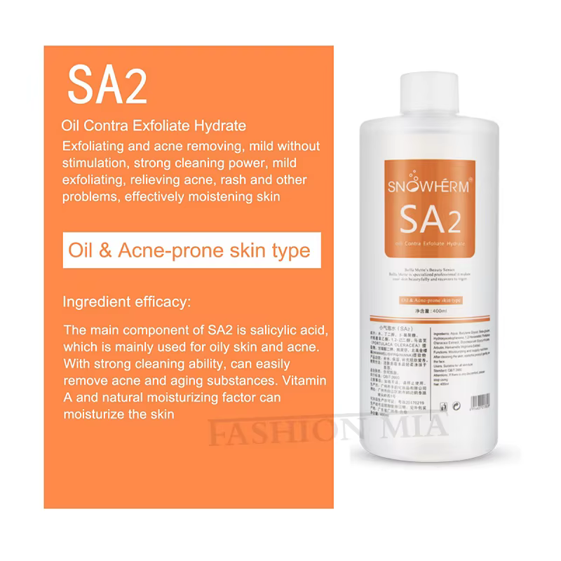 Solution Aqua Peel AS1 SA2 AO3, 3 pièces/1200ml, Dermabrasion pour le visage, soins de la peau, nett