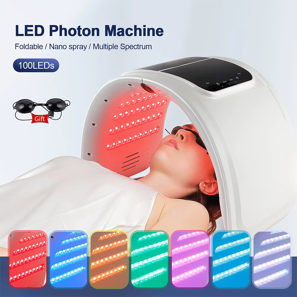 Foreverlily LED Photon Machine de beauté du visage rajeunissement de la peau Lifting visage et corps