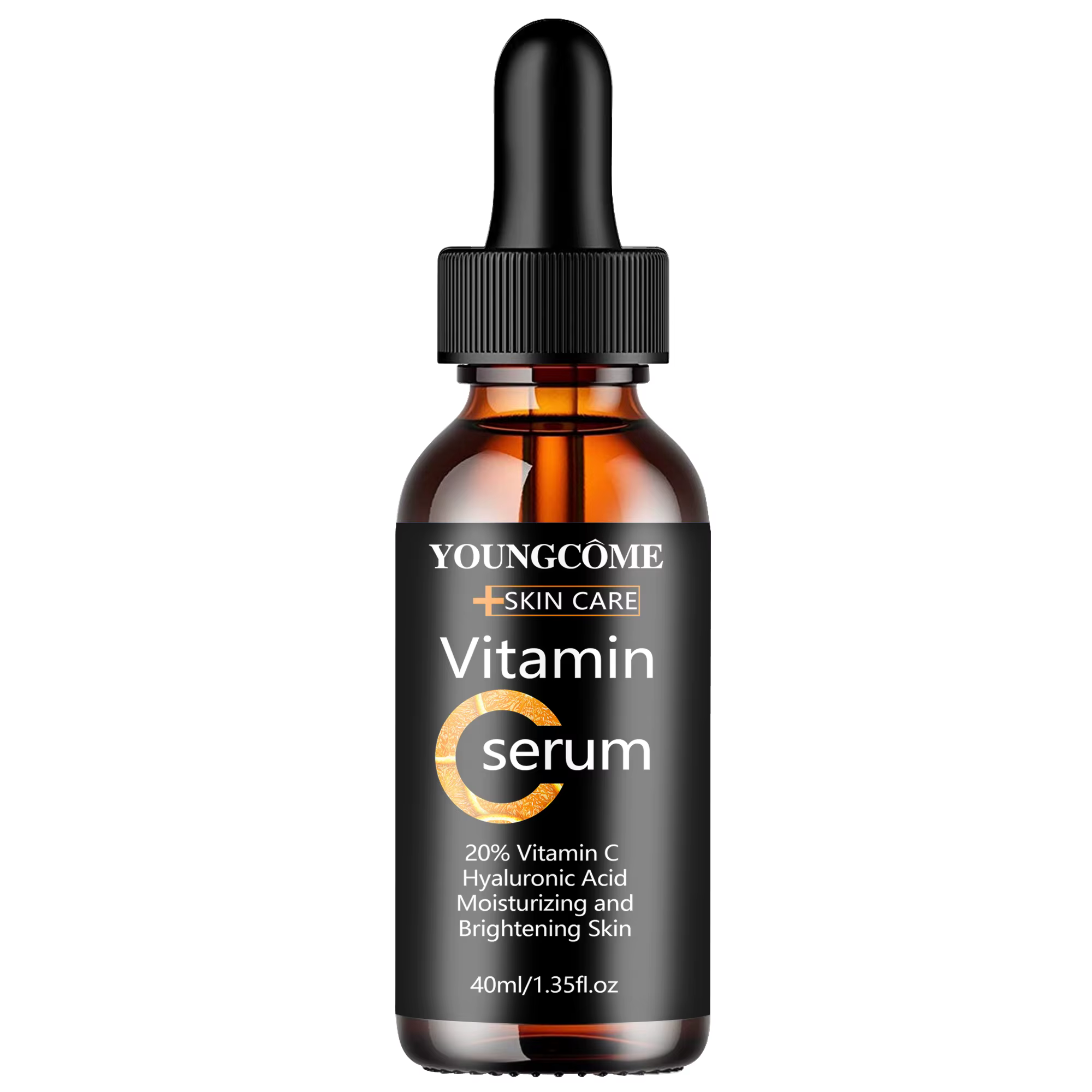 YOUNGCOME Sérum à l'acide hyaluronique à la vitamine C - Essence pour le visage hydratante et raffer