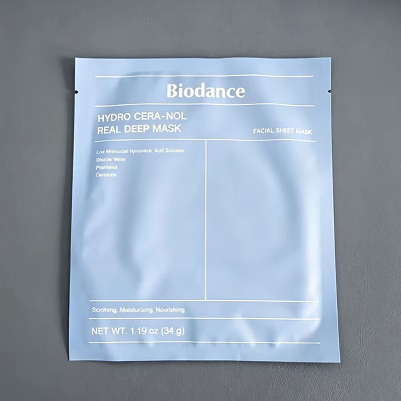 Masque facial au collagène Biodance, hydratation hautement efficace, améliore l'élasticité de la pea