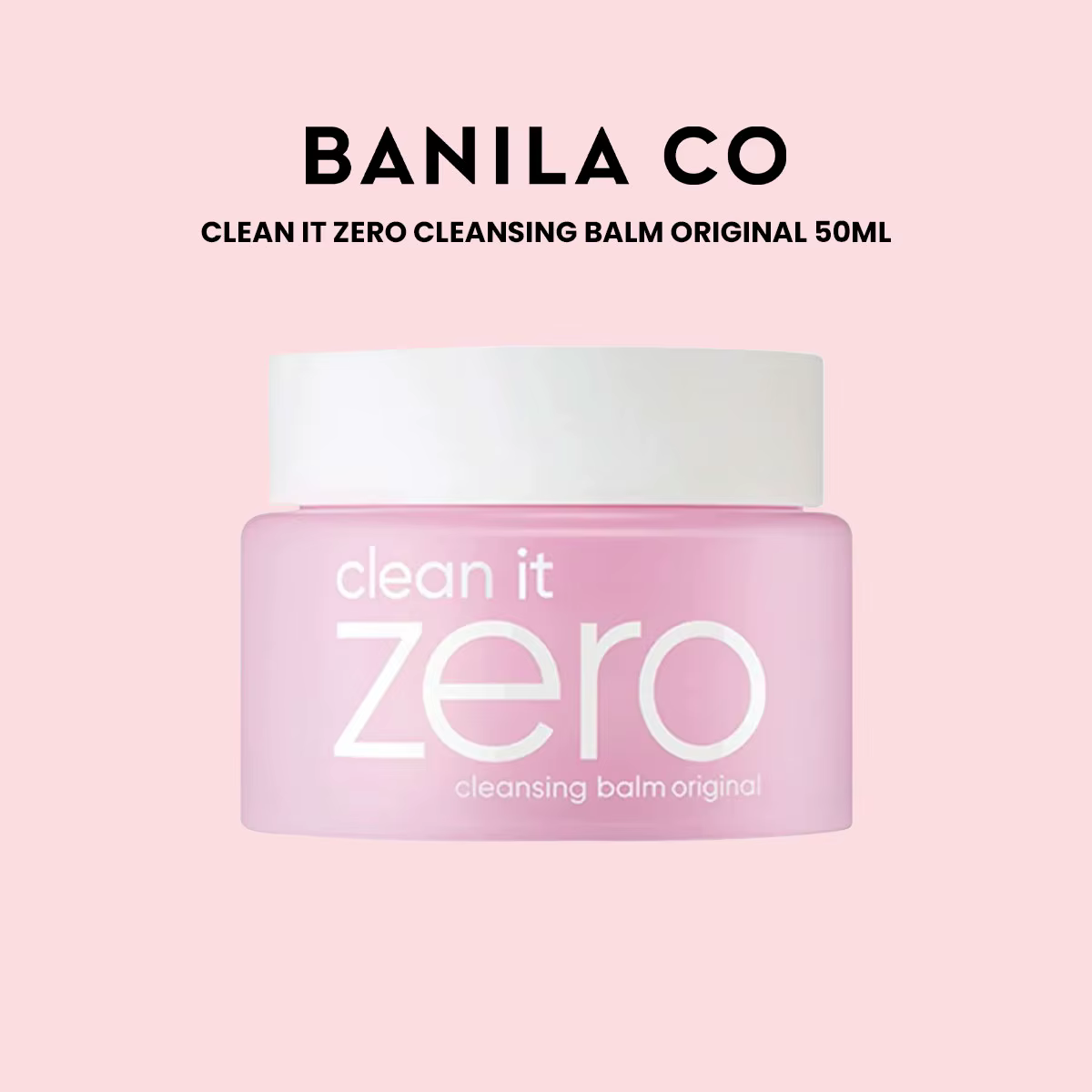 BANILA CO Clean It Zero Cleansing Balm, Baume nettoyant crémeux, Maquillage de luxe, Nettoyage multi