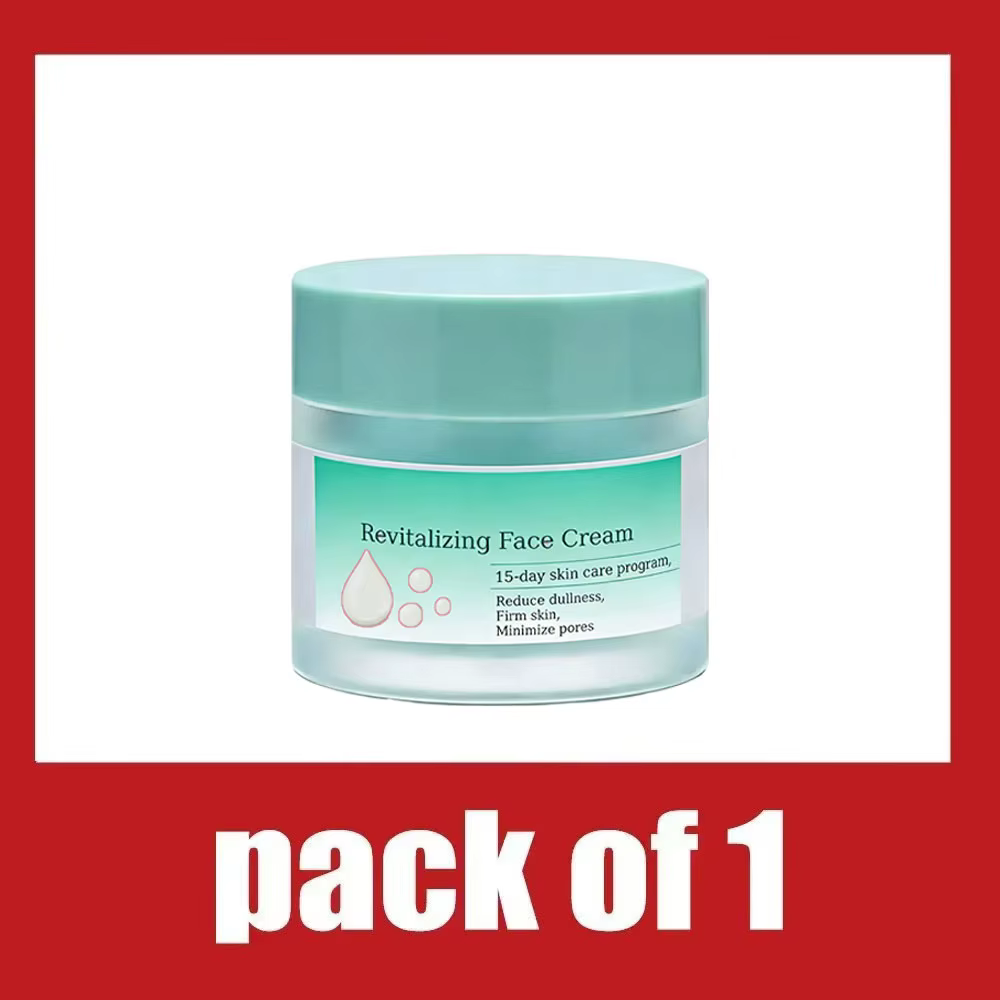 Crème revitalisante pour renouvellement du visage