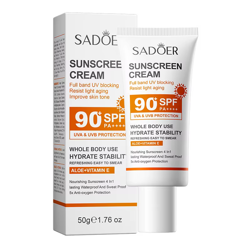 Lotion solaire pour le corps et le visage, Super 220g, petit format 50g, SPF 90 PA +++++, utilisatio