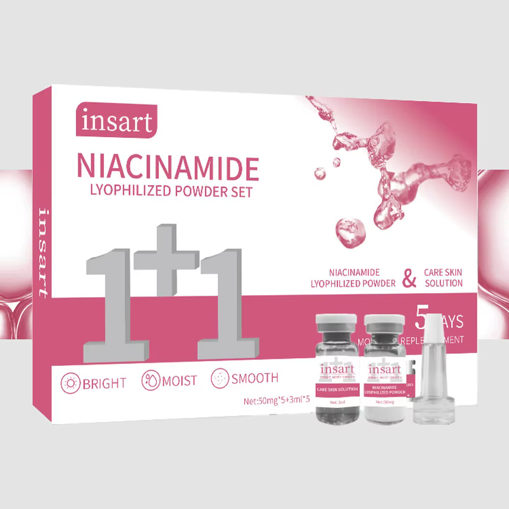 Niacinamide Oligopeptide VC poudre lyophilisée sérum pour le visage Anti-âge éclaircissant Essence h