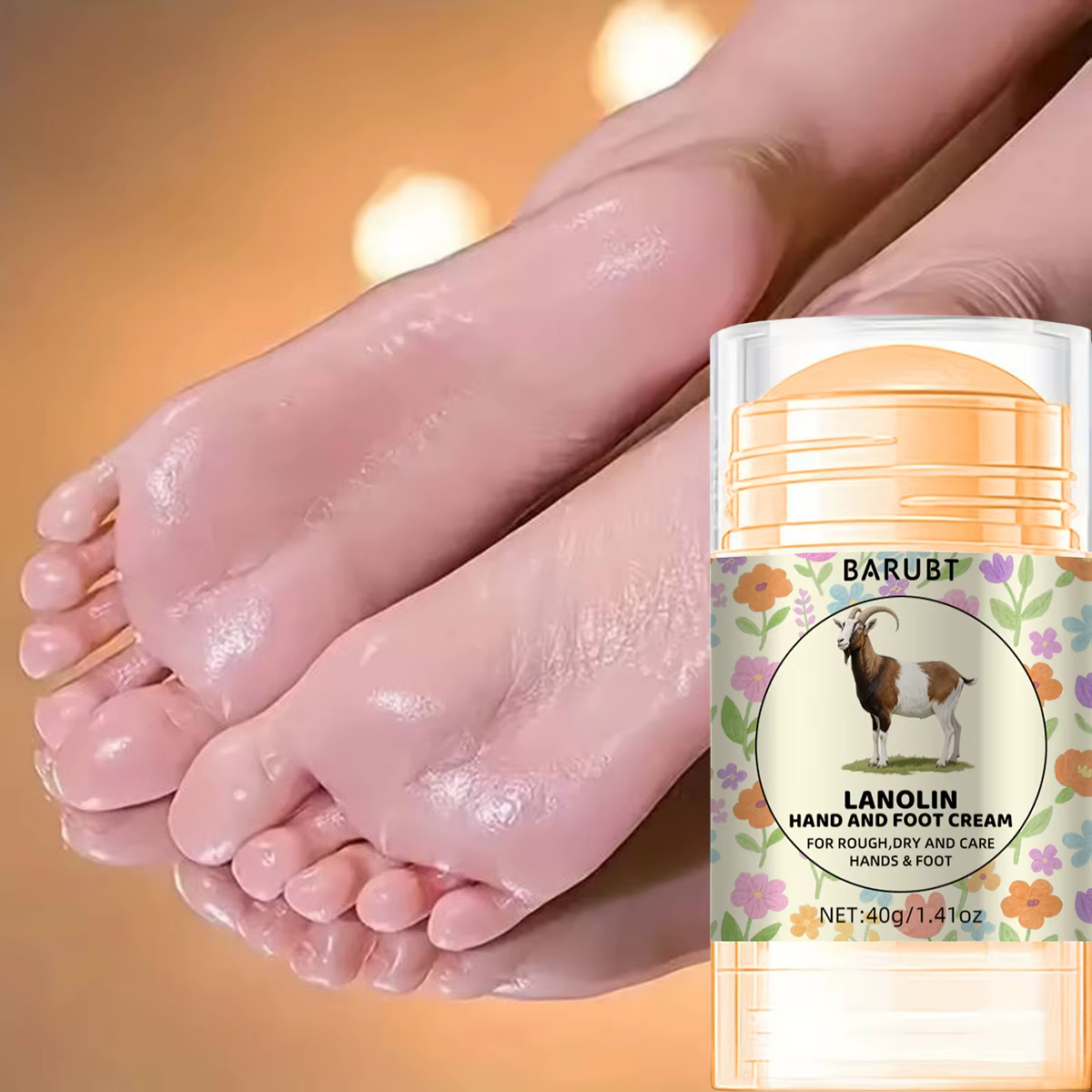 40g crème pour les pieds en graisse de mouton pour éliminer les callosités, crème antigel et anti-fi