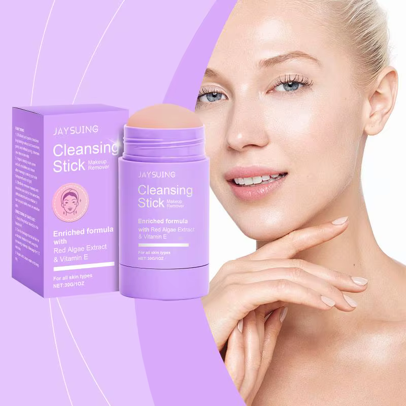 Bâton démaquillant à la vitamine E, nettoie en profondeur les pores, dissout rapidement les cosmétiq