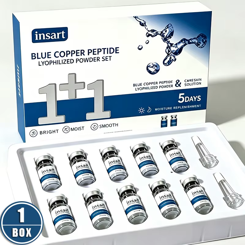 GHK-Cu Serum Blue Copper Peptide Lyophilized Powder Hydrating Serum rajeunit, répare la barrière cut