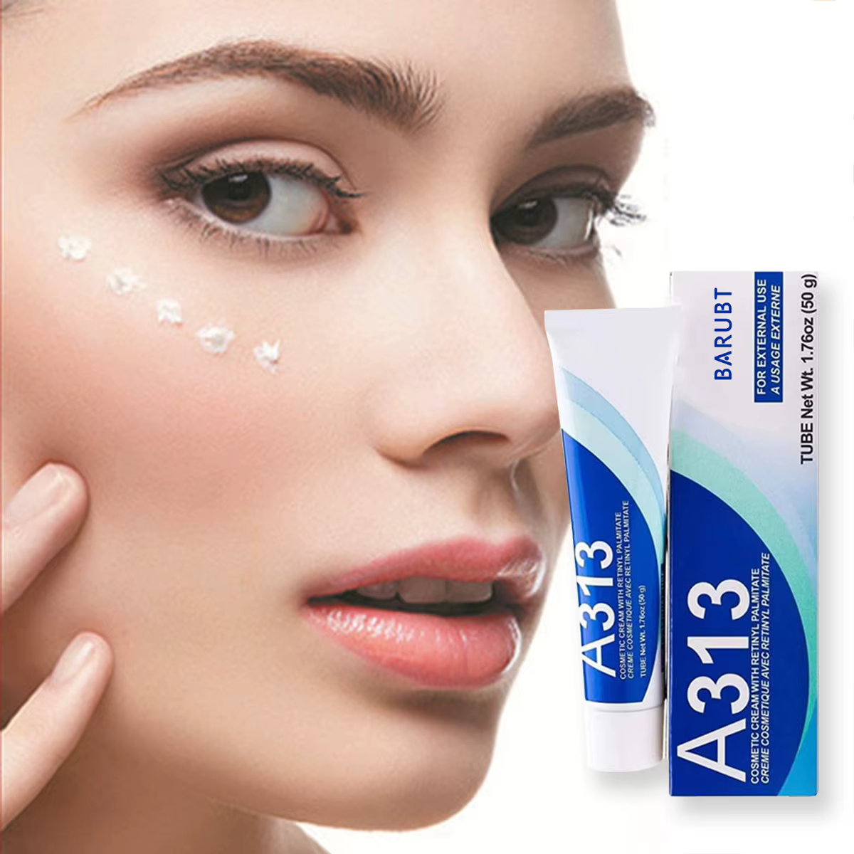 Crème au rétinol à la vitamine A A313 Resserre, soulever, adoucit et hydrate la peau, hydratant pour