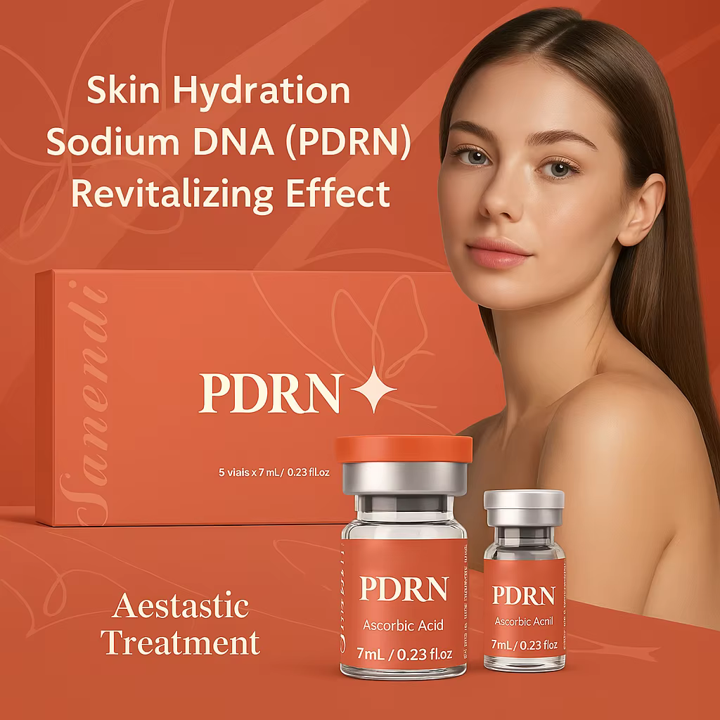 Sanendi PDRN Saumon ADN VITAMINE C Glutathion Peau Sensible Muscle Éclaircissement et anti-âge Utili