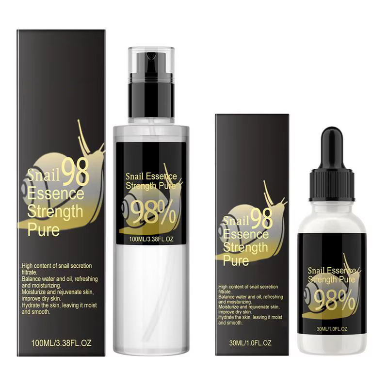 Sérum anti-âge à base d'escargot et de mucine, soin hydratant avancé pour la peau, rétrécissement de