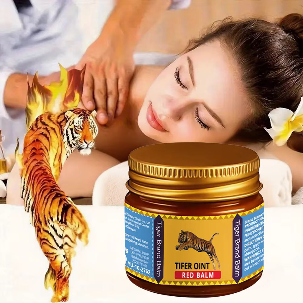 La crème de massage Tiger hydrate la peau ; Ensorbé facilement. Apaisant persistant ; Nourrir en pro