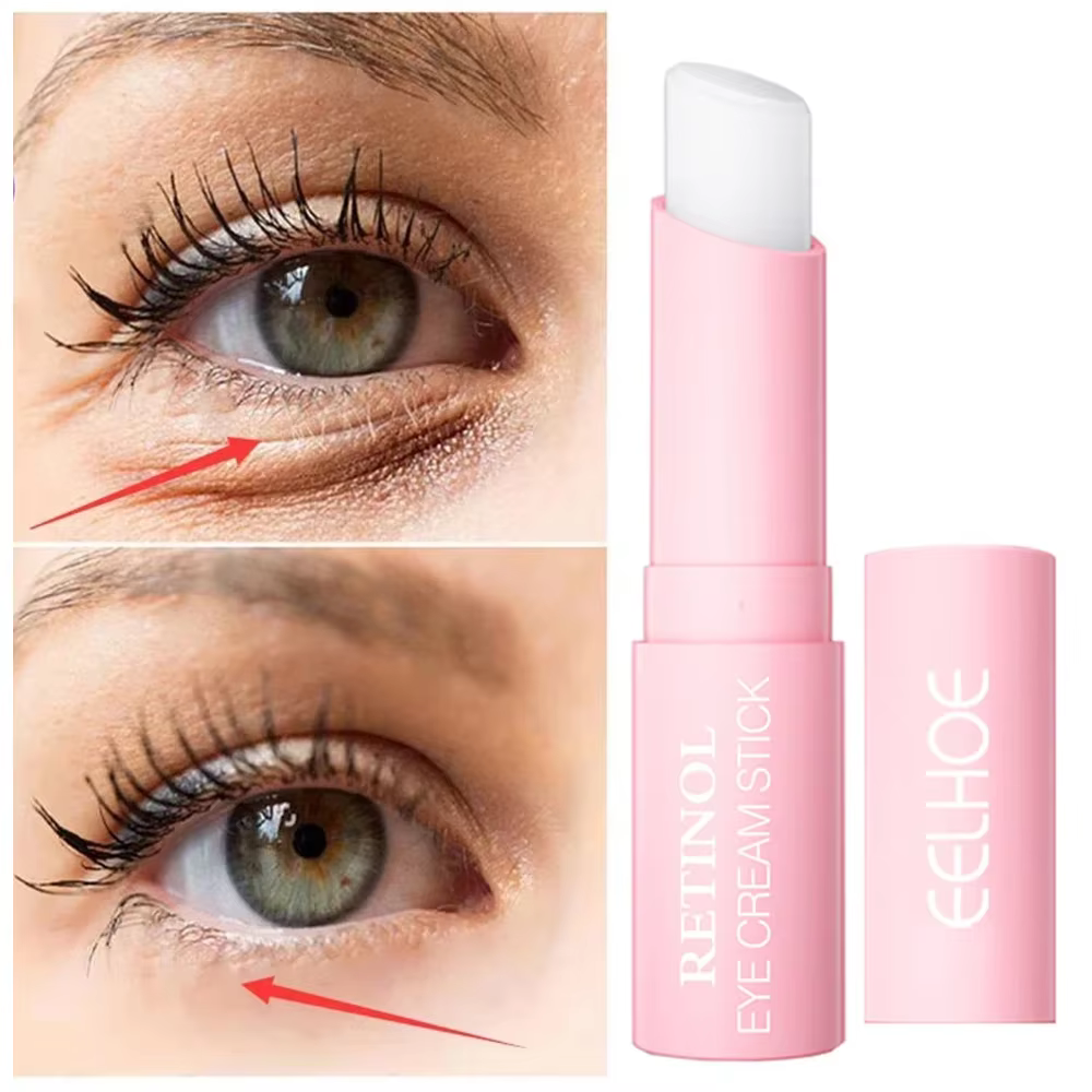 Crème Anti-rides pour les yeux, rétinol, Anti-poches, élimine les cernes, les poches, bâton, estompe