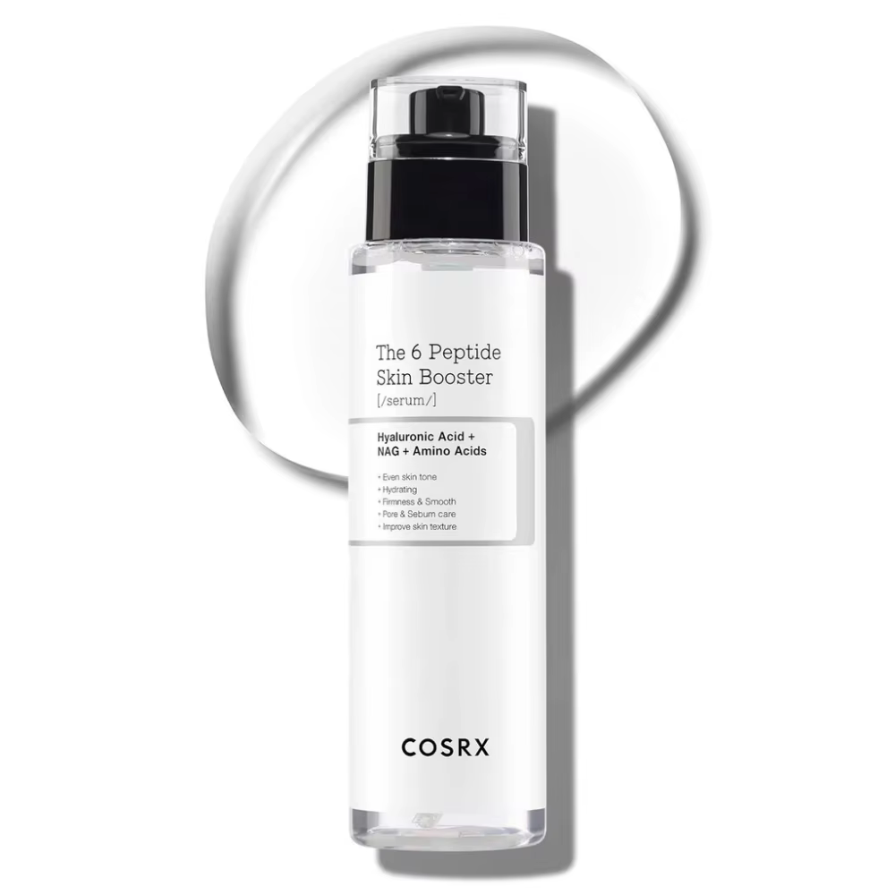Soin coréen pour la peau : Sérum tonifiant booster 6X aux peptides, Niacinamide et Acide Hyaluroniqu