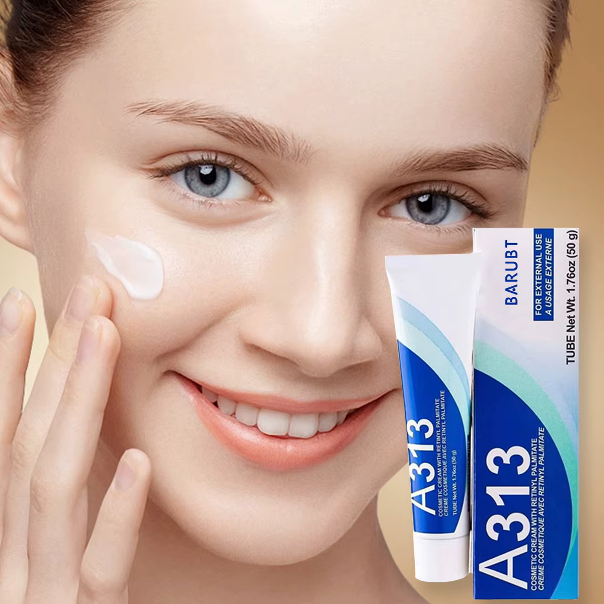 Crème au rétinol à la vitamine A A313 Resserre, soulever, adoucit et hydrate la peau, hydratant pour