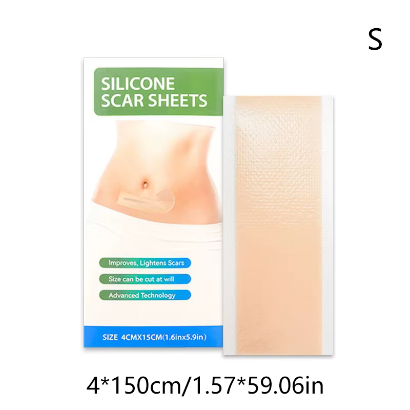 1 rouleau de feuilles de cicatrices en Silicone, feuilles de cicatrices en Silicone, bande de couver