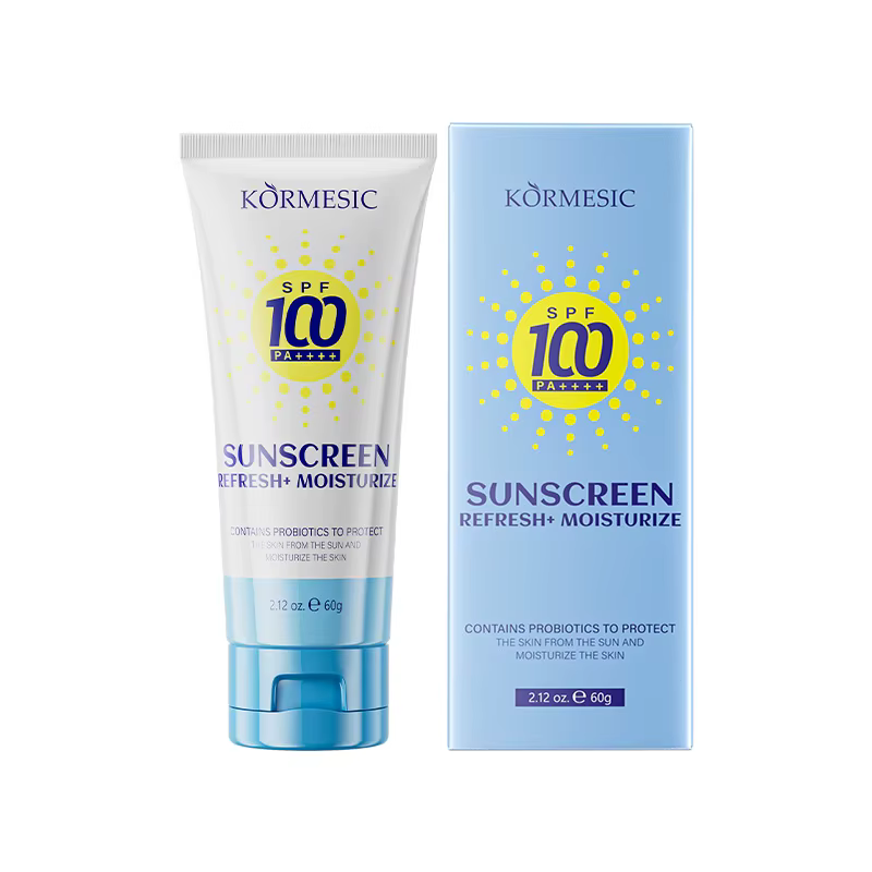 Crème solaire probiotique pour le visage, prévient le bronzage, réduit le risque de coups de soleil,