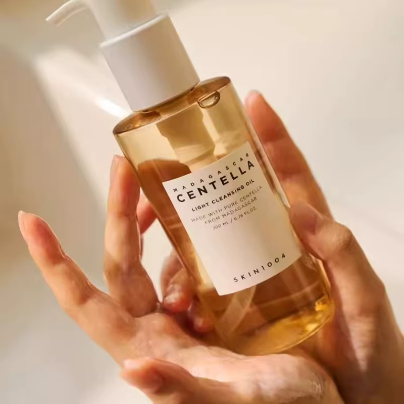 Nettoyant Moussant Visage Coréen à la Centella, Ampoule Nettoyante Douce pour le Contrôle des Pores