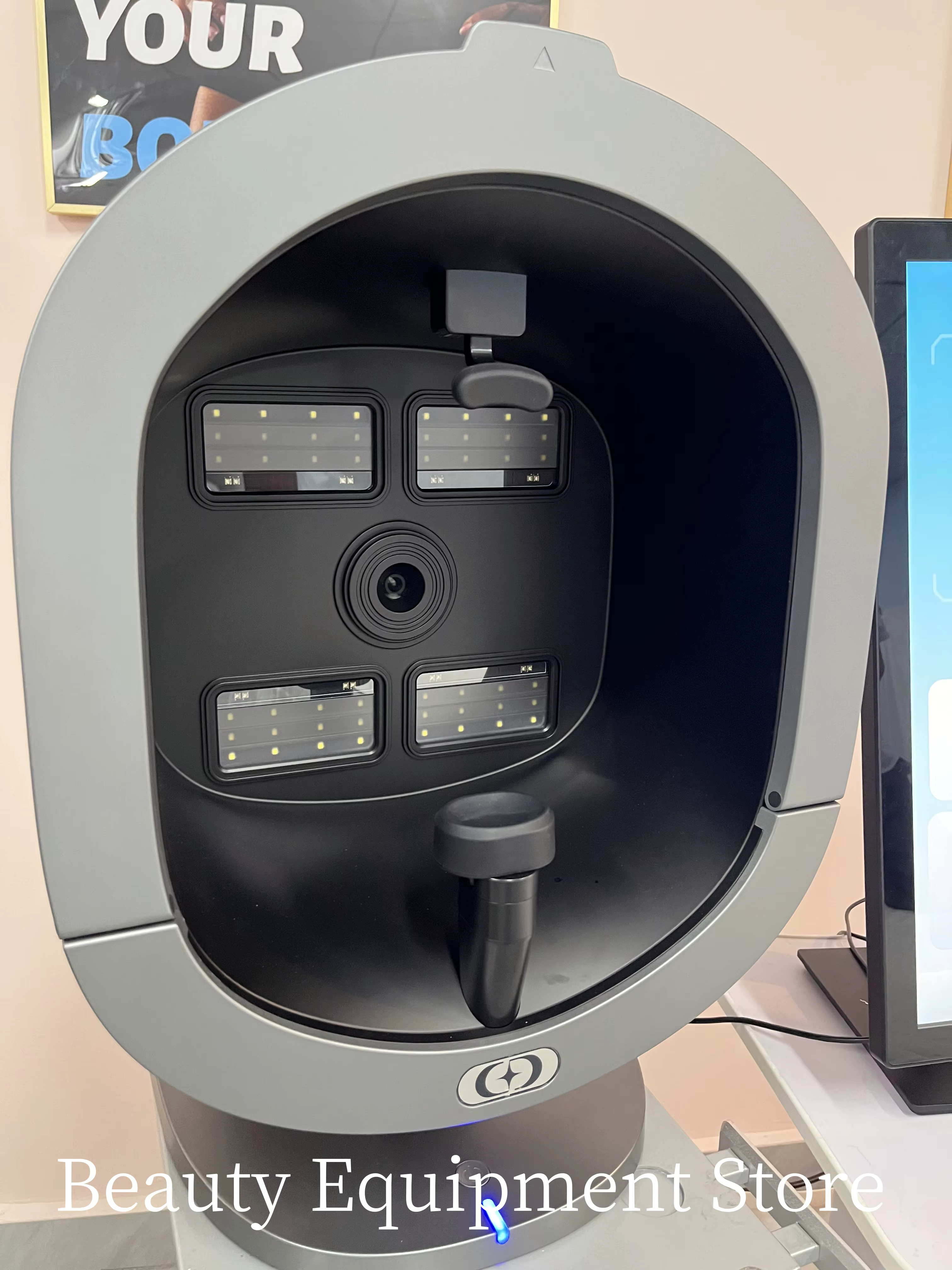 Analyseur de peau X5 AI à 8 spectres, scanner facial intelligent 3D, analyse UV de la peau et des ch