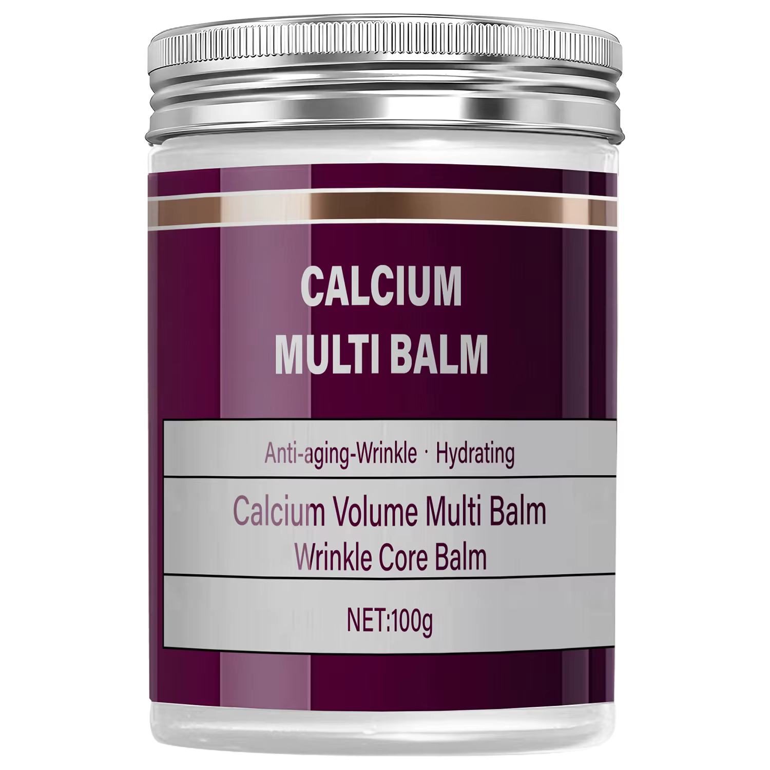 Baume multi-calcium au rétinol et au venin d'abeille – Formule hydratante anti-rides pour hydrater, 