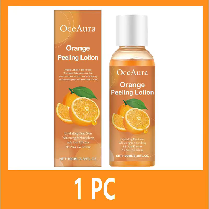 Lotion pour le corps Peeling Orange, Gel exfoliant doux, huile de Peeling, cire Ramen déchirable, Lo