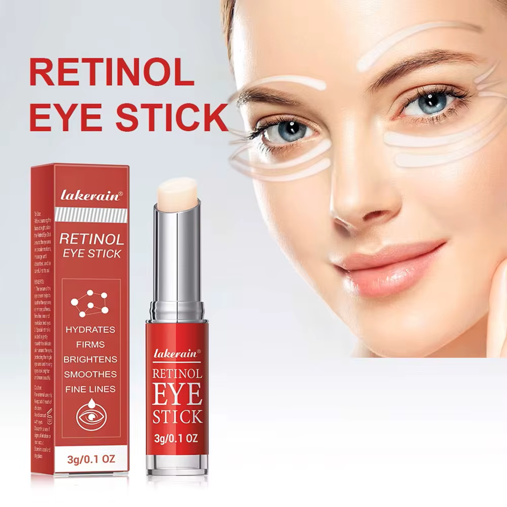 Crème pour les yeux au rétinol éclaircissante pour les cernes, raffermissante pour la peau, réparati