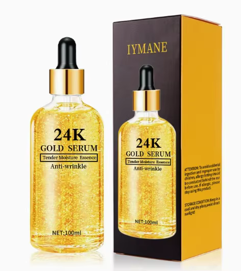 Sérum facial au ginseng or 100 ml, hydratant, anti-rides, éclaircissant, essence liquide pour le soi