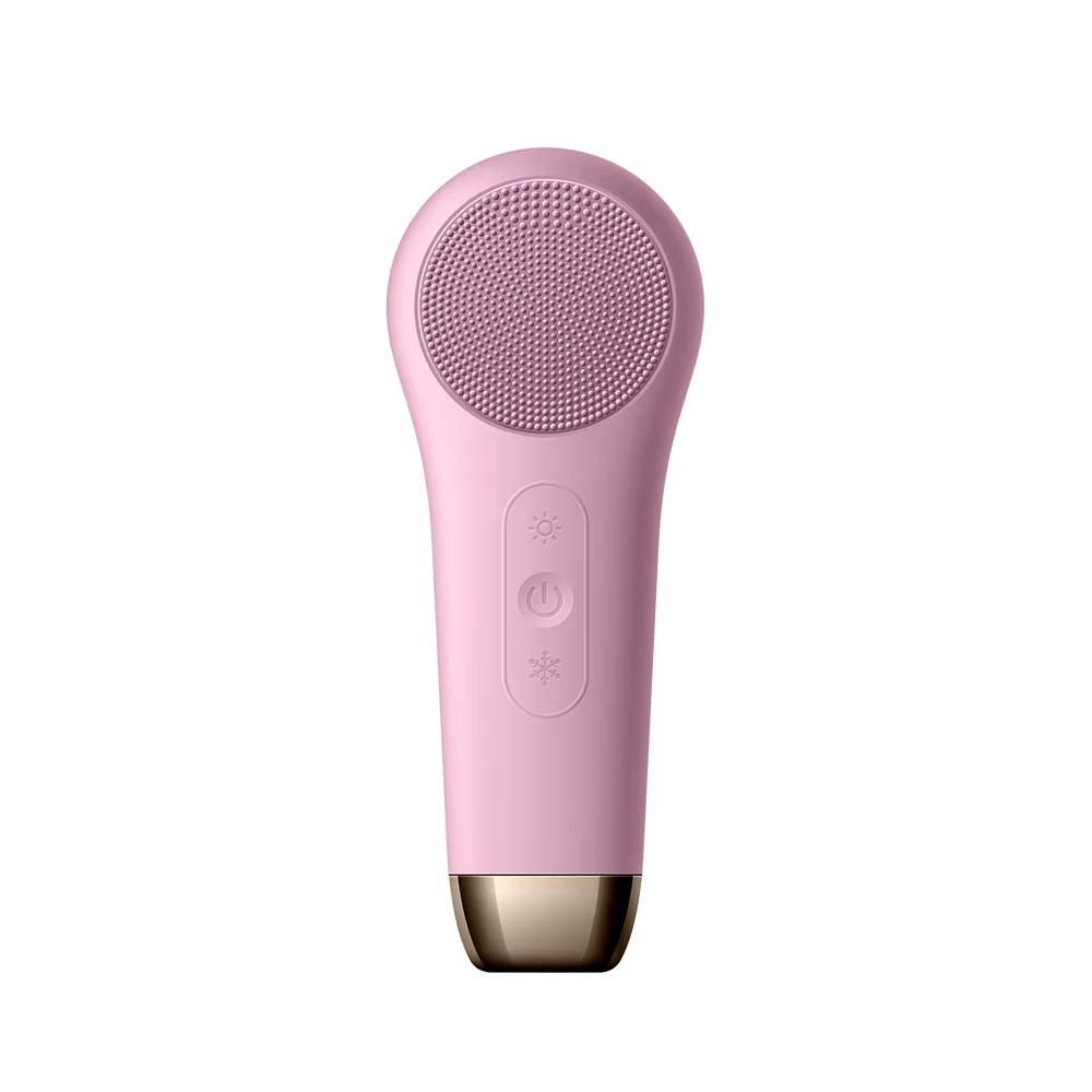 Nettoyant électrique pour le visage, brosse de nettoyage du visage en Silicone, Vibration ultrasoniq