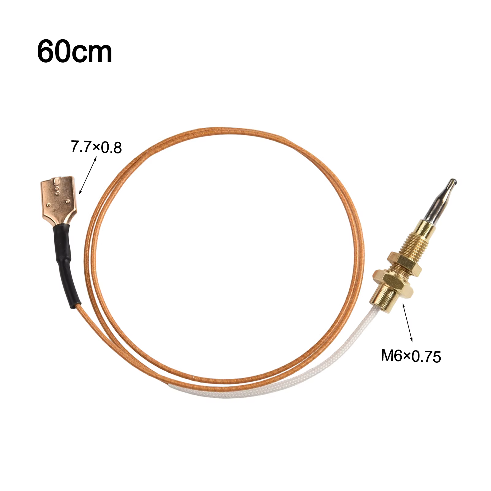 Kit de Thermocouple à gaz universel, 600mm/1200mm, poêle à gaz, chauffage, brûleur, pièces de rechan