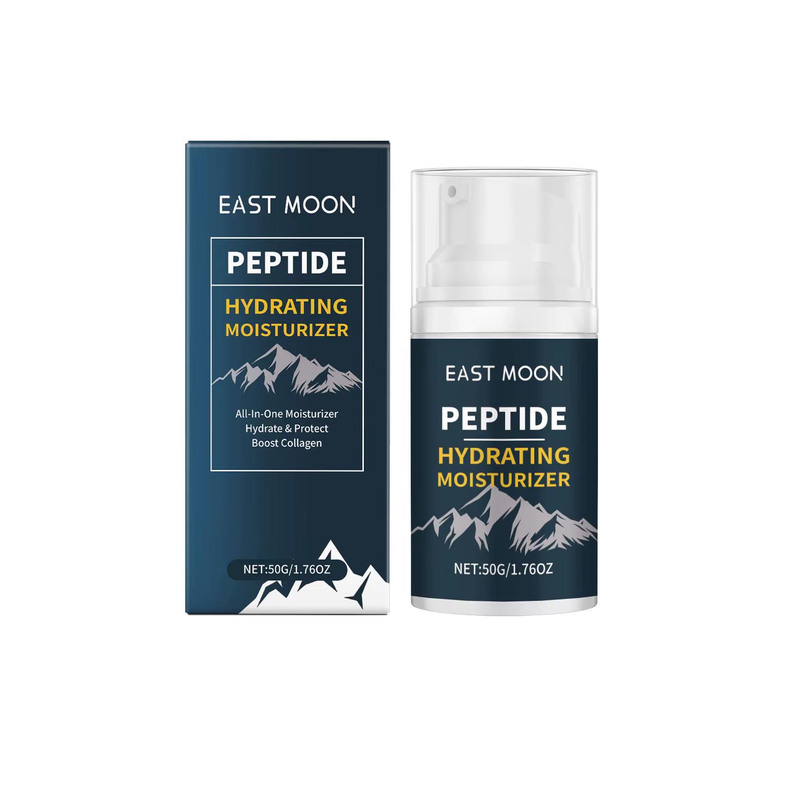 Crème raffermissante pour le visage pour hommes, 50g, hydratant à l'acide hyaluronique, pour une hyd