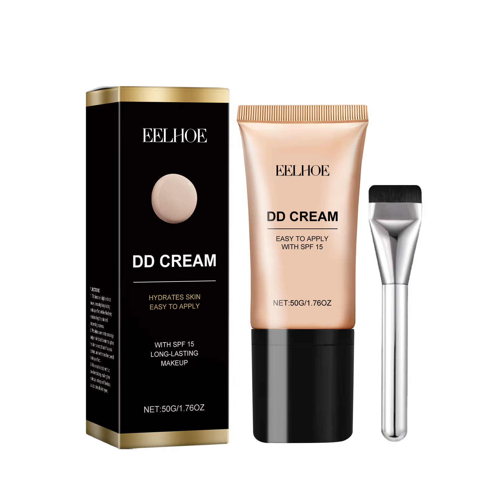 Correcteur hydratant DD crème mat longue durée imperméable rafraîchissant léger dissimuler les cicat