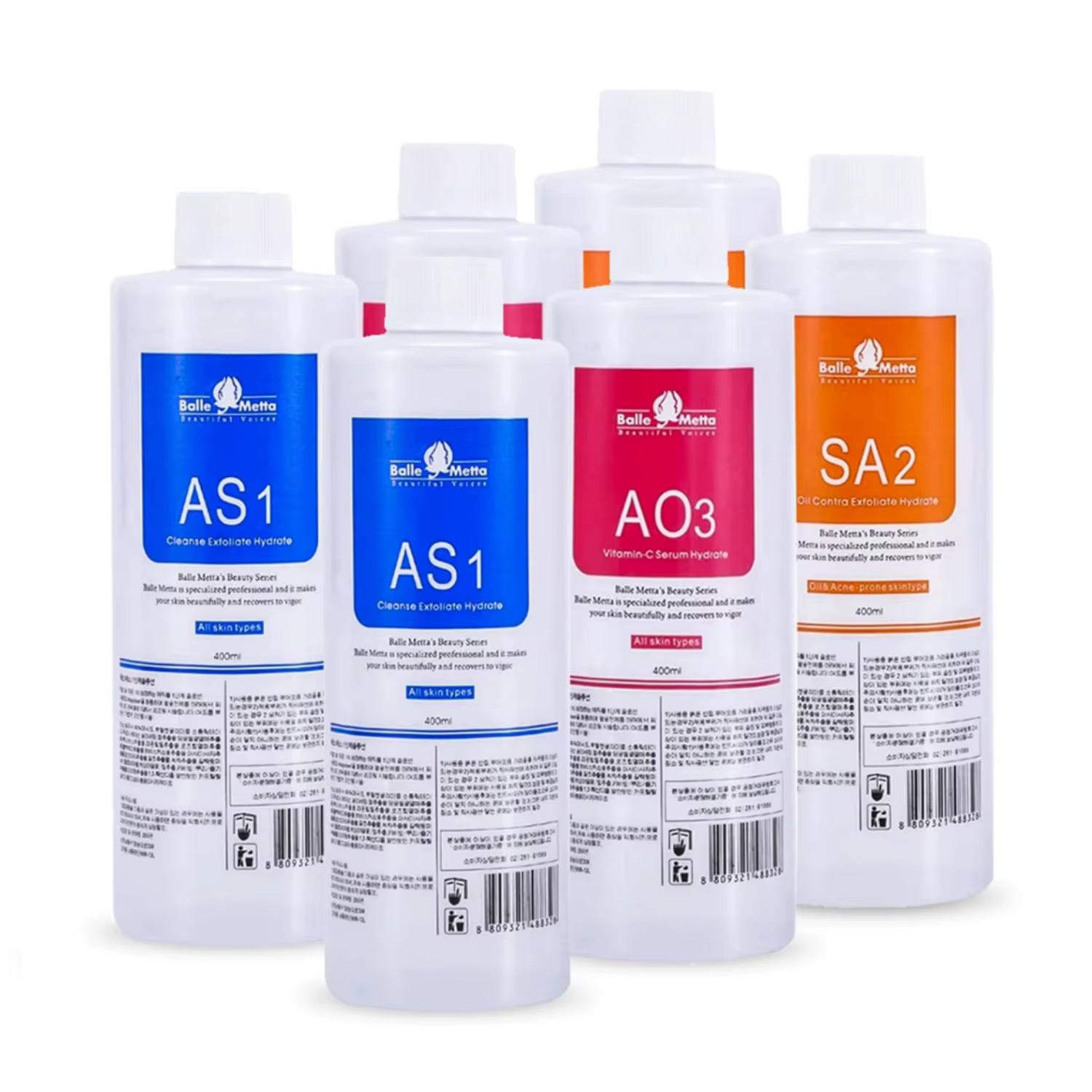 Solution hydratante AS1 SA2 AO3 pour Machine faciale à hydrogène et oxygène, sérums de Peeling aquat