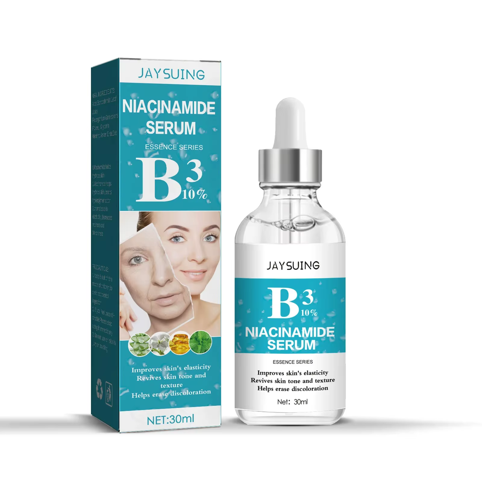 Nicotinamide Anti-rides sérum collagène Lifting raffermissant ridules réparation visage Essence liss
