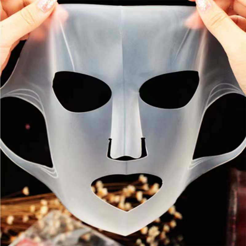 Maitys 5 pièces masque facial en silicone réutilisable pour masques en feuille, masque facial hydrat