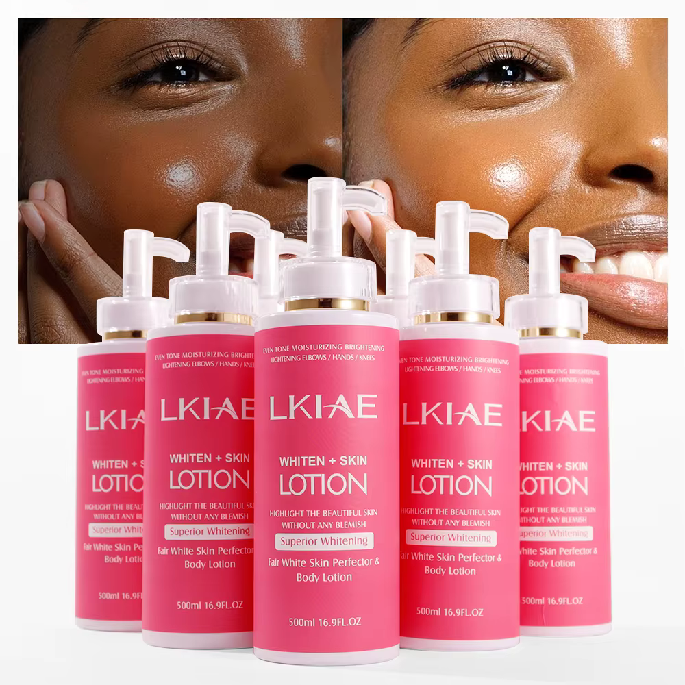 LKIAE Fair White Lotion pour le corps pour une peau brillante et saine, hydratante, réduit les tache