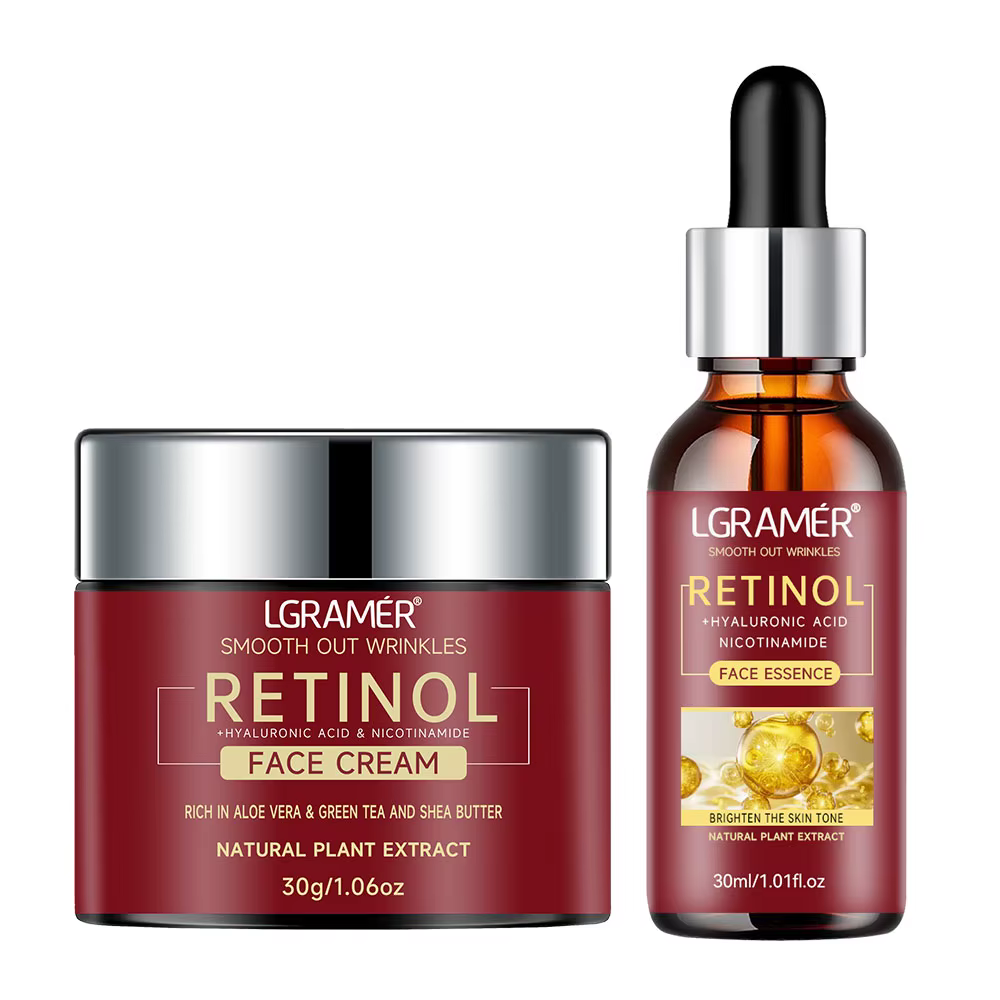 Rétinol sérum Combo crème pour le visage Lifting raffermissant réparateur crème nourrissante hydrata
