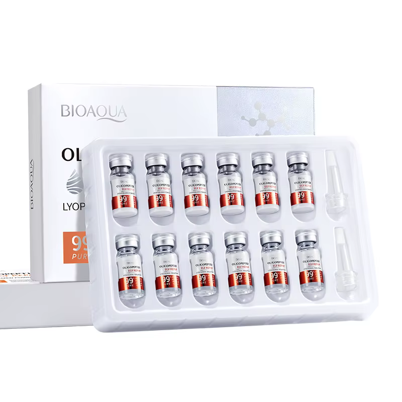 12 pièces BIOAQUA poudre lyophilisée sérum raffermissant soin du visage hydratant éclaircissant visa