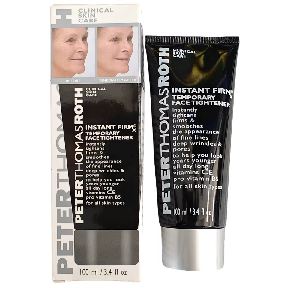 1/2 pièces 100 ml – Soin tenseur visage instantané pour estomper les ridules, les rides profondes et