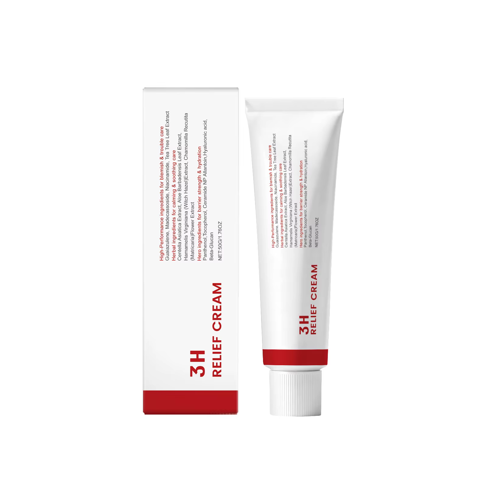 Crème pour la peau à la centella et à la nicotinamide, renforce la barrière cutanée, hydrate les pea
